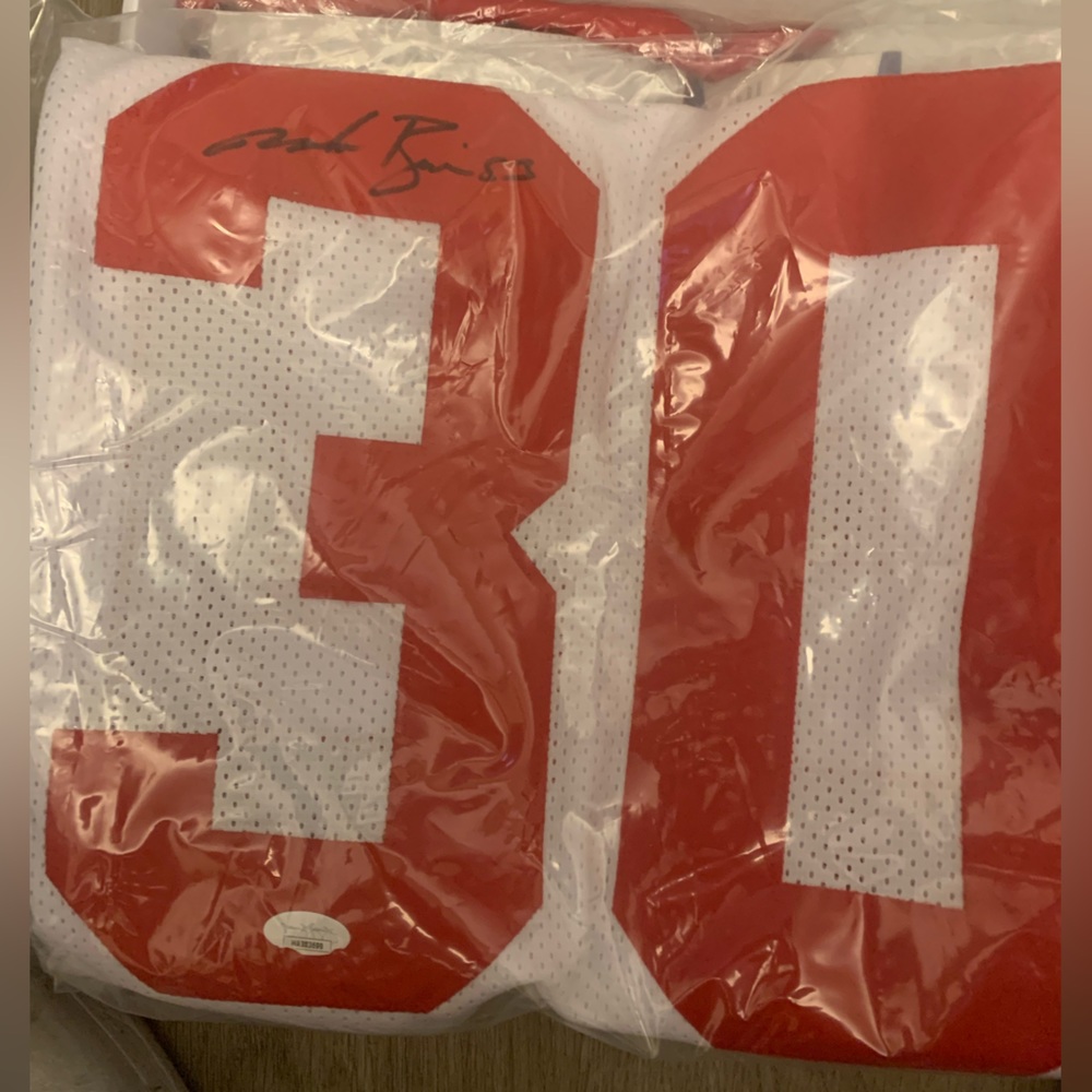 Mike Rozier autographed jersey